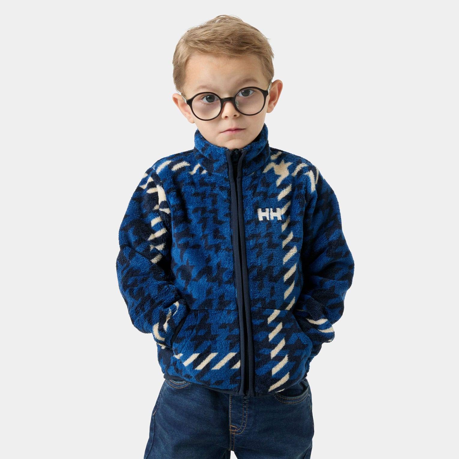 Helly Hansen Kids' Chill Fleece Jacket Marinblå 98 - Navy Aop Marinblå