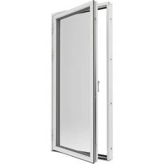 Helglasad Fönsterdörr Elitfönster Original Alu 100 3-GLAS Vitlackerad Alu Express