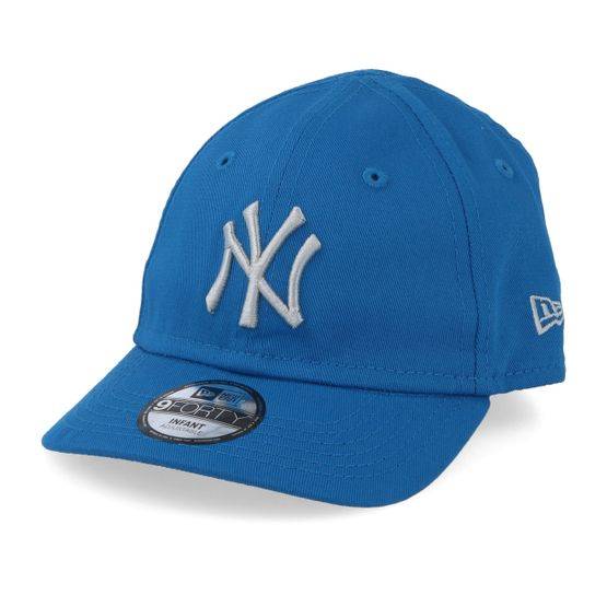 New Era - MLB Blå adjustable Keps - Kids New York Yankees Infant League Essential 9Forty Blue/Light Blue Adjustable @ Hatstore