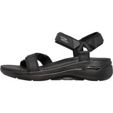 Skechers Go Walk Arch Fit Herre Sandal 46 BLACK