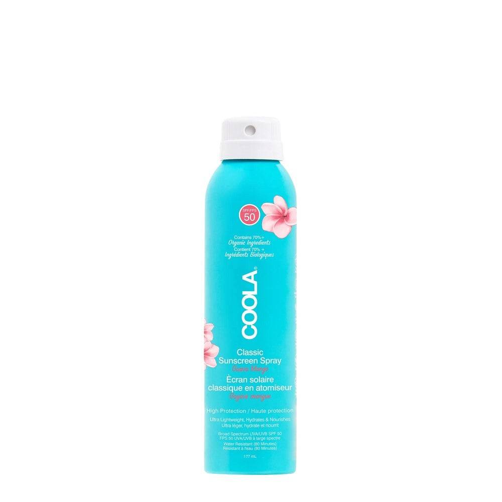 Coola Classic Organic Solar Body Spray Spf50 Guava Mango 177ml