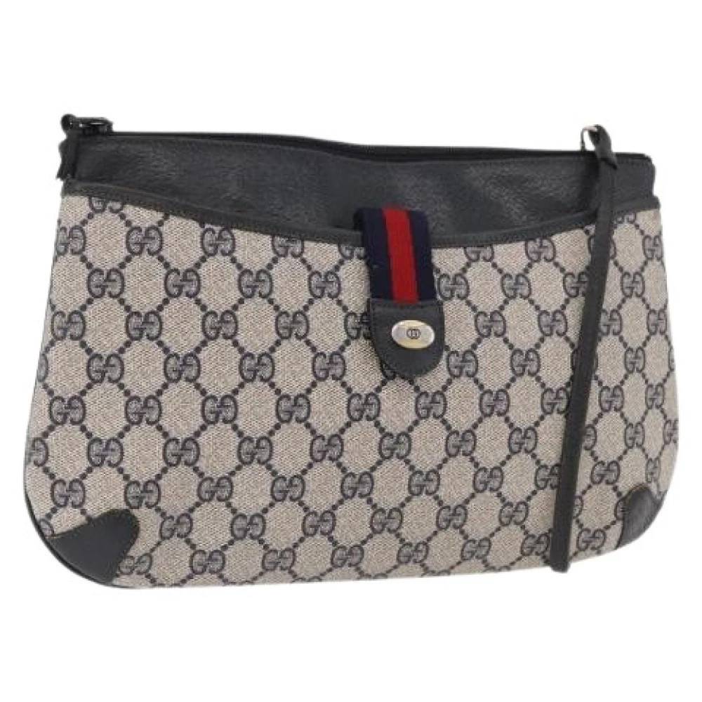 Gucci Vintage Pre-owned GG Canvas Skuldertaske - Vintage - Dame - Flerfarvet - ONE SIZE - Uld