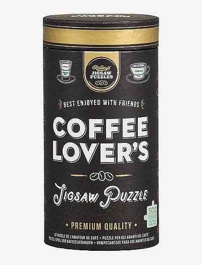 Ridley's Games Coffee Lovers Puzzle 500 pcs - Spel & pussel - BLACK / multi