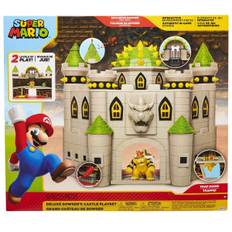 Super Mario 2.5 Inch Deluxe Playset Bowser Castle