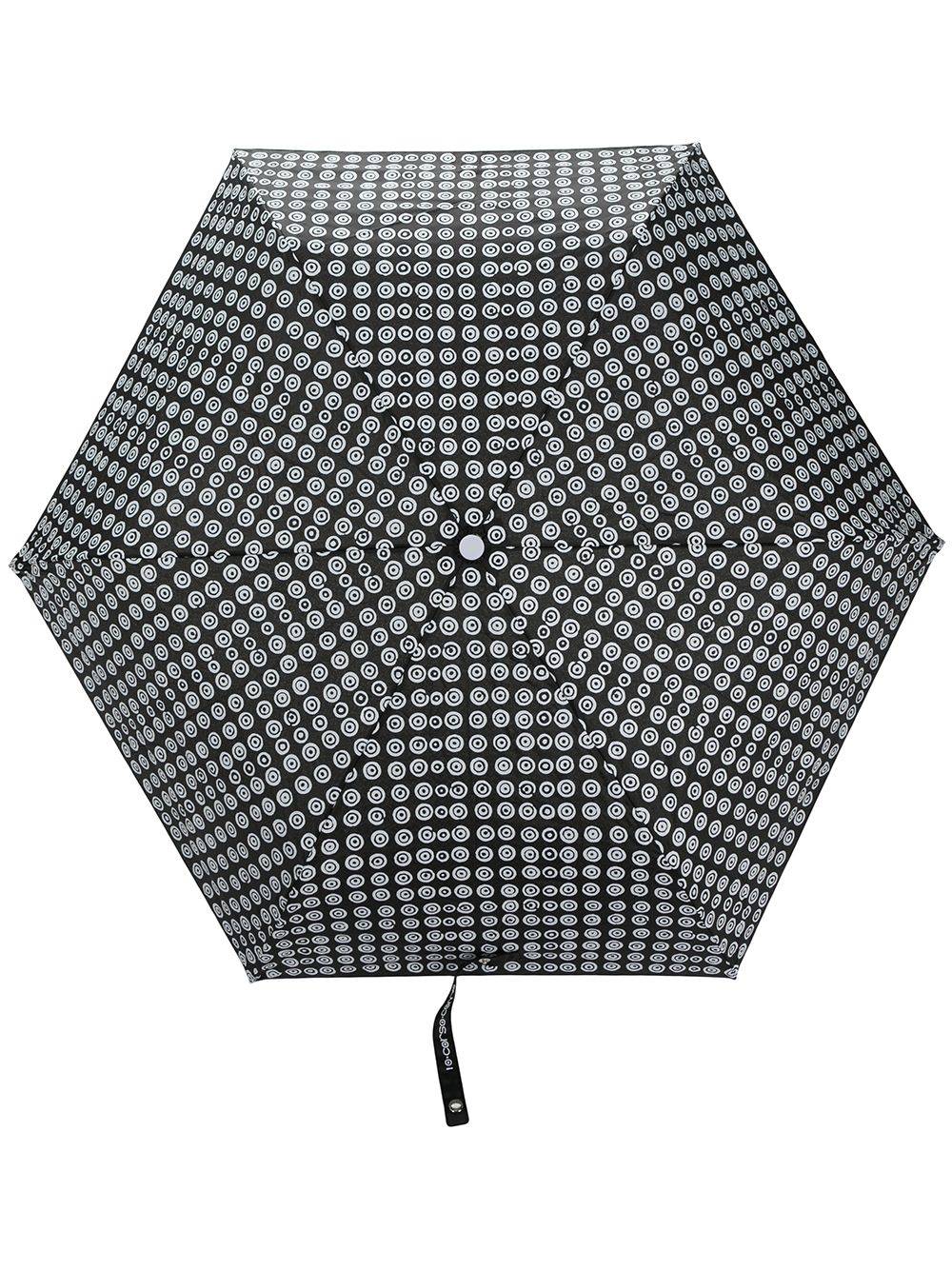 10 CORSO COMO - litet paraply med transparent handtag - unisex - plast/Tyg - one size - Svart