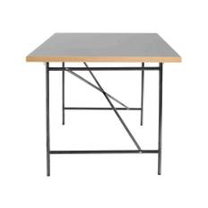 PLEASE WAIT to be SEATED EIERMANN1 Desk Skrivebord (160x80 cm) Grey Linoleum & Steel
