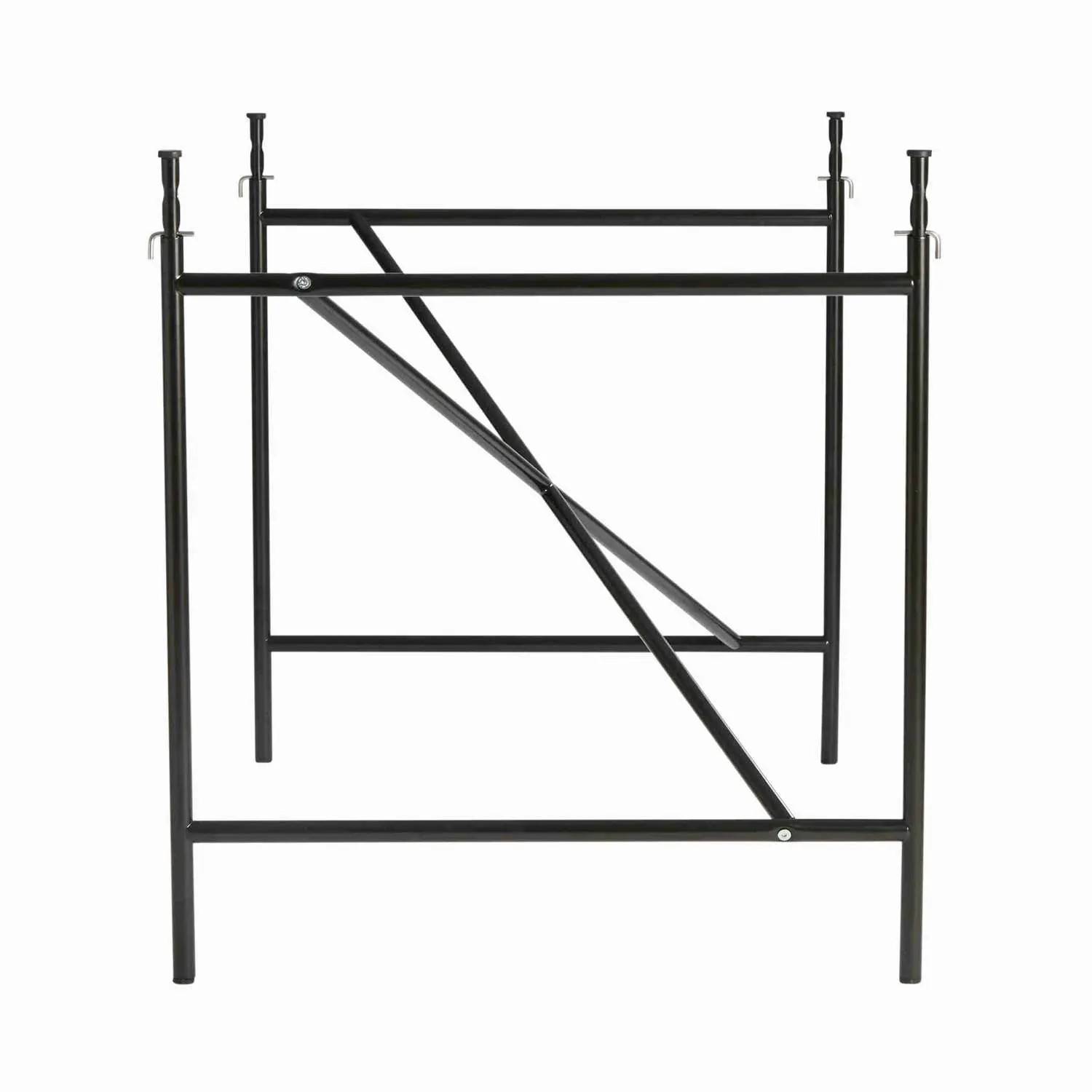 EIERMANN1 DESK BURGUNDY TABLETOP/BLACK FRAME PLEASE WAIT TO BE SEATED - 120