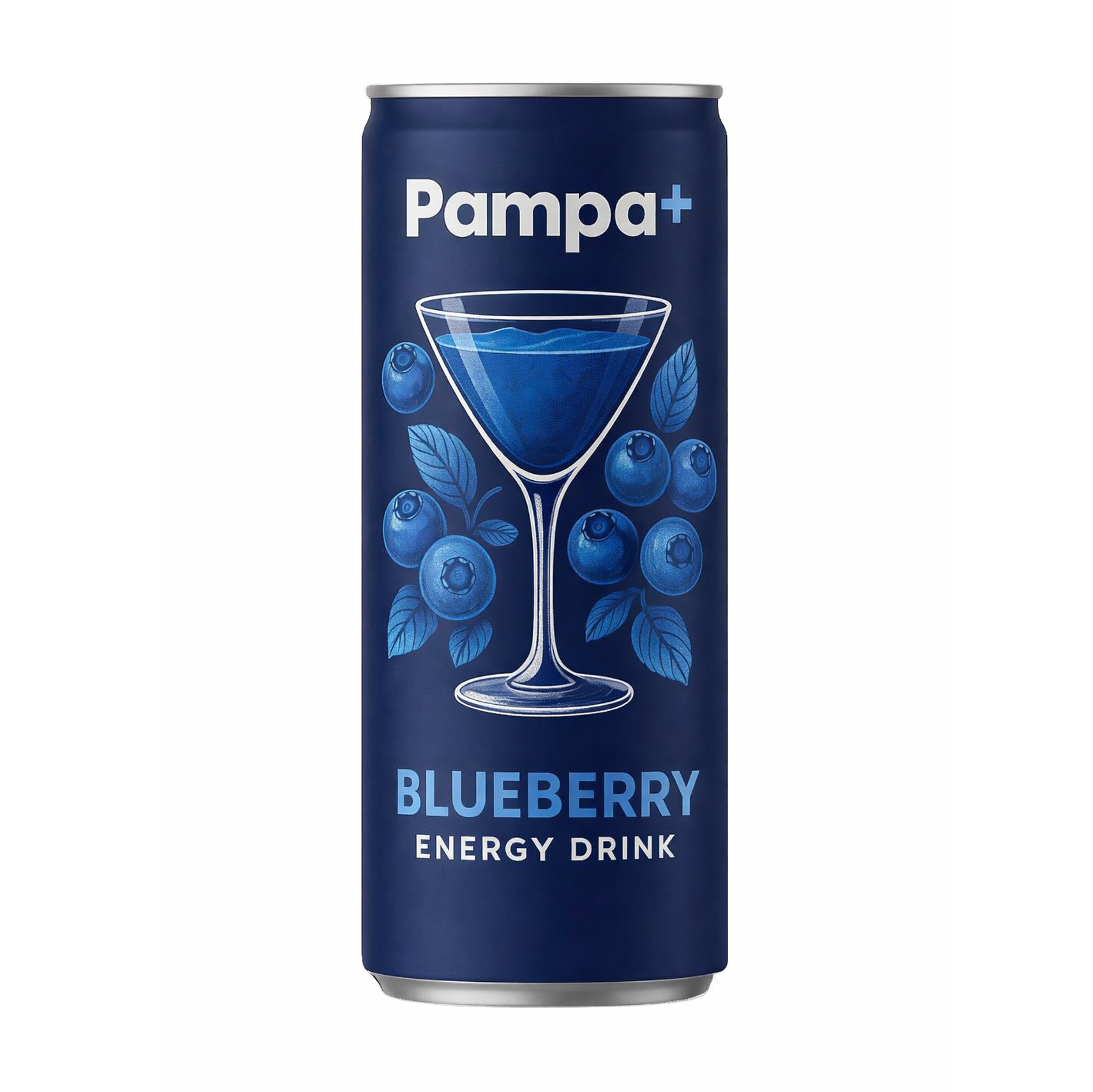 Pampa - Blueberry Energy Drink 250ml