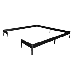 Halls F06443 Fundament 6,6 m², svart