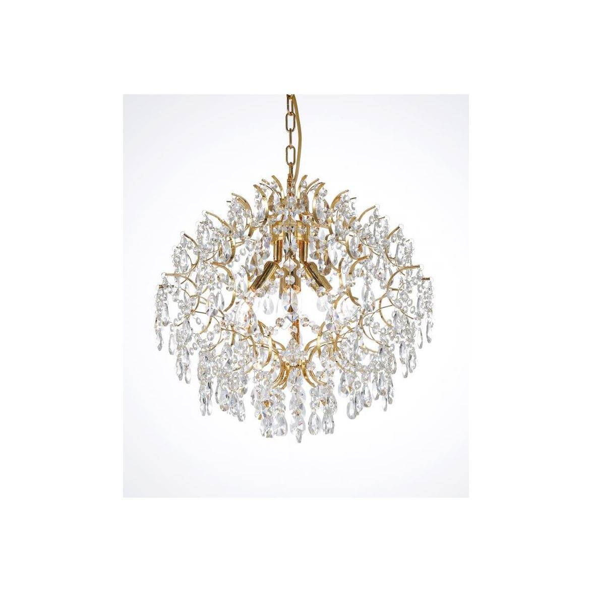 Norrsken Design Kristallkrona Kate Guld 48cm