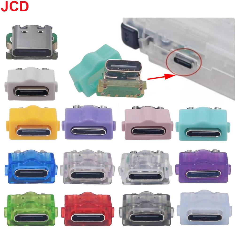 JCD 1pcs USB-C Charging Port Mod For GBA SP Game Boy Advance SP Type-C Upgrade Easy Installation Fast Charging Solution