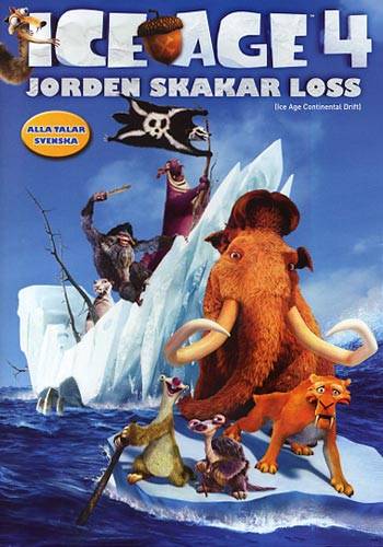 DVD - Ice Age 4: Jorden Skakar Loss (Beg)