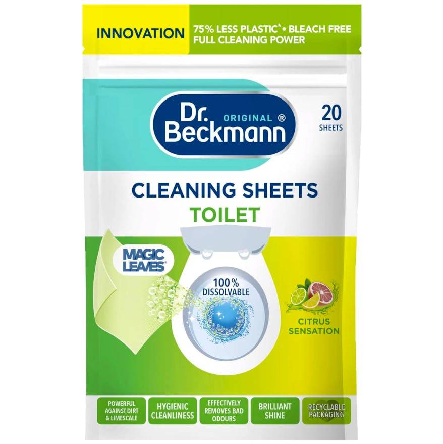 Dr. Beckmann Toilet Cleaning Sheets Citrus Sensation 20 st