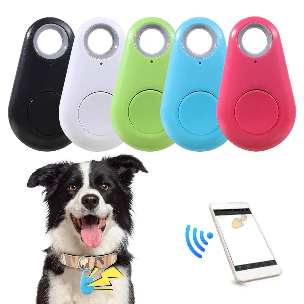 Bluetooth 5.0 Anti-Lost Tracker Tag for Pets, Kids & Valuables - pink