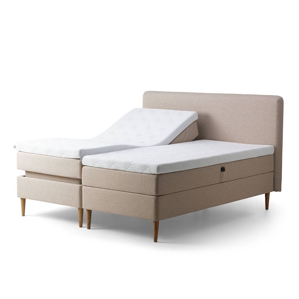 Tempur Promise Plus Ställbar Säng 105x200 Sand (105x200)