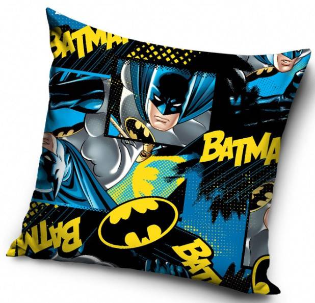 Batman kuddfodral i sammet 40x40 cm