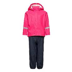 Reima Rain outfit, Tihku - Ytterkläder - CANDY PINK / pink/rose