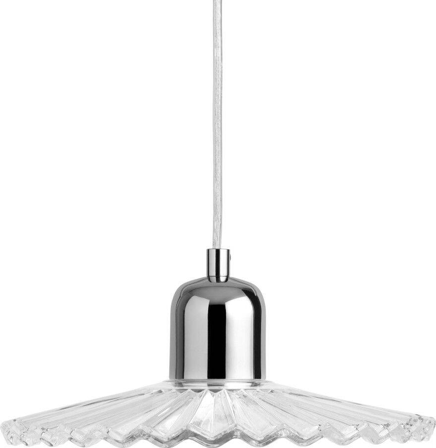 Decotic Clara Taklampa Transparent/ Krom - Transparent, Krom