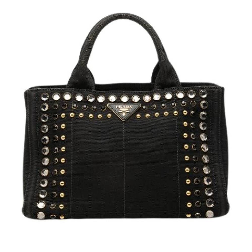 Prada Vintage Pre-owned Satchel - Vintage - Dame - Sort - ONE SIZE -