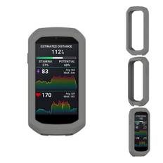 Garmin Edge 1050 silikoneetui i mørkegrå - cykelcomputer cover