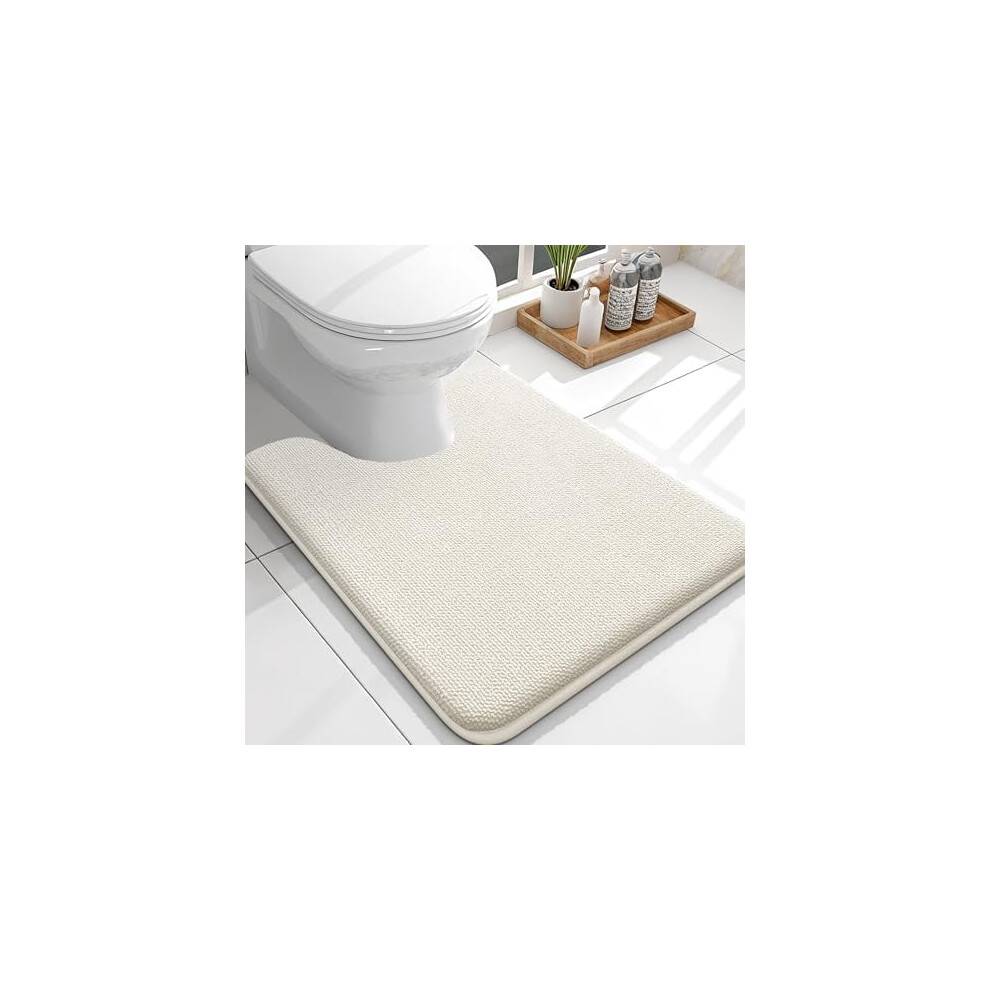 Bademåtte i memory foam, 60x50 cm