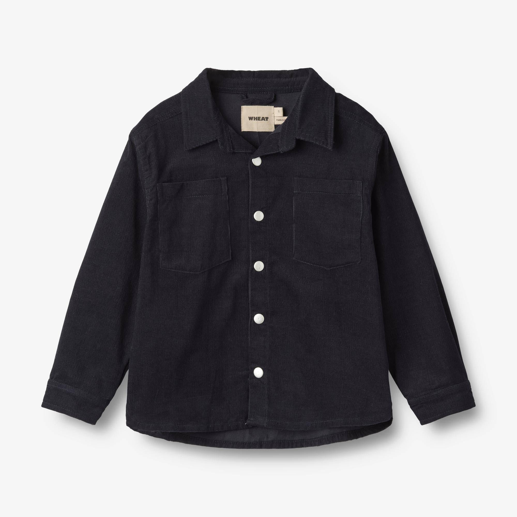 WHEAT® - Skjorte Akton - navy - Str 98.
