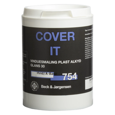 B&J 754 Cover It Vinduesmaling 0,9 L