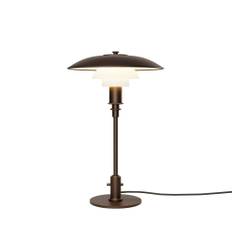 PH 3/2 Bordlampe - Bruneret Messing/Opal