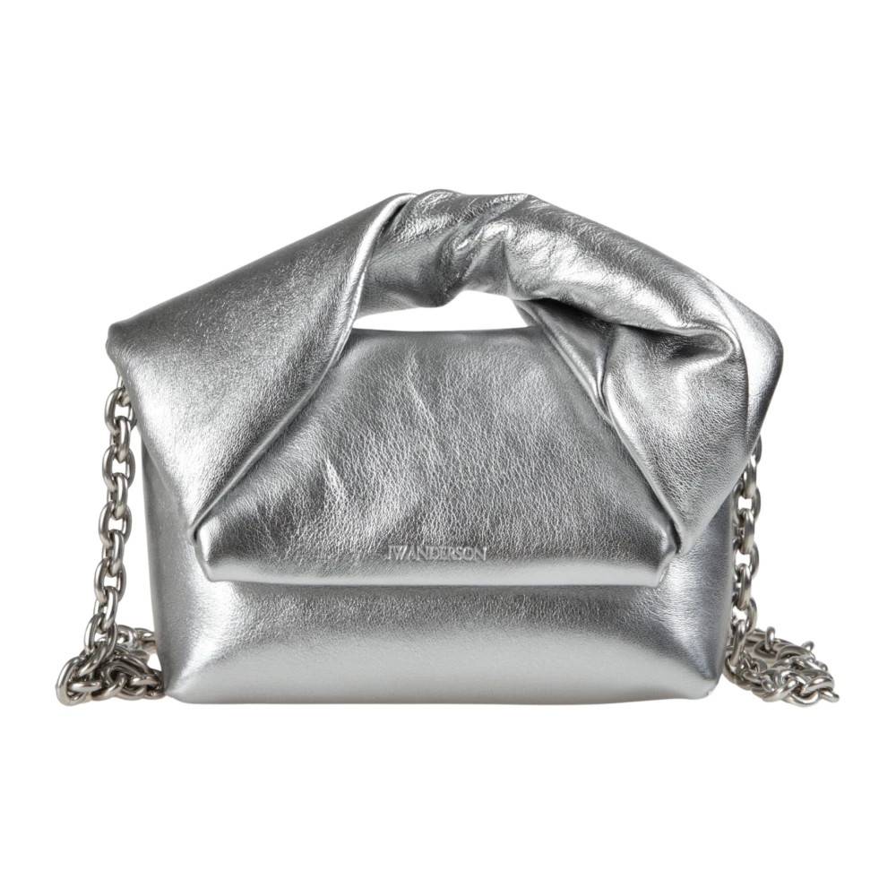 JW Anderson Lille Twister Taske - Tasker - Dame - Grå - ONE SIZE - Uld