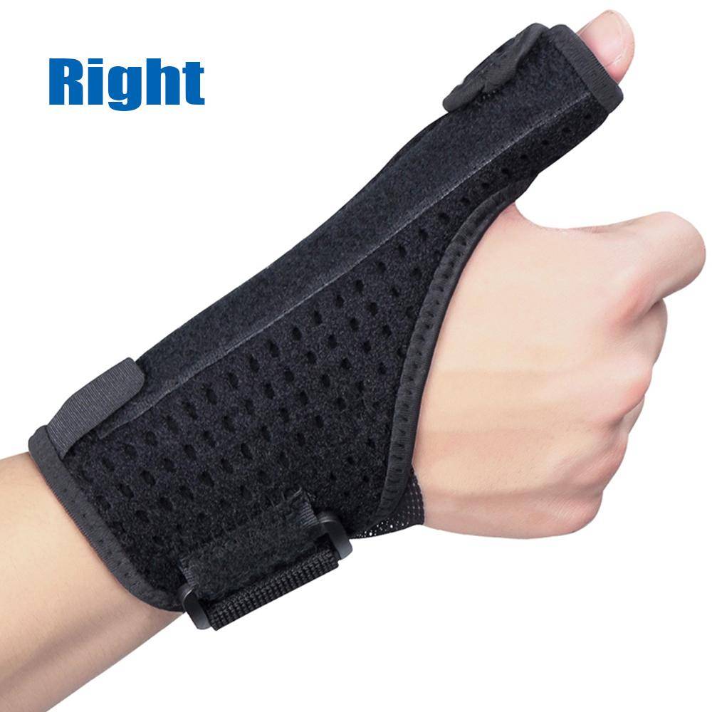 1 Piece Athletic Wrist Thumb Hand Support Splint Adjustable Size Compression Finger Fixator Protector Bracket Protector