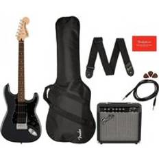 Squier Affinity Stratocaster HSS Pack LRL Charcoal Frost Metallic