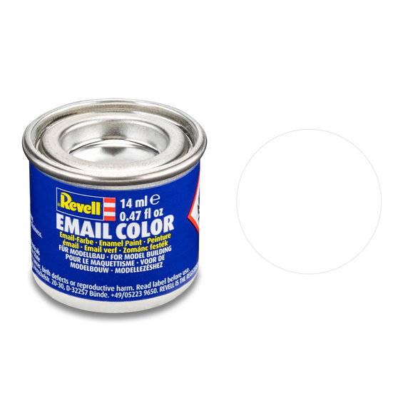 Revell hobbyfärg 14 ml - 02 Clear / mat - Transparent