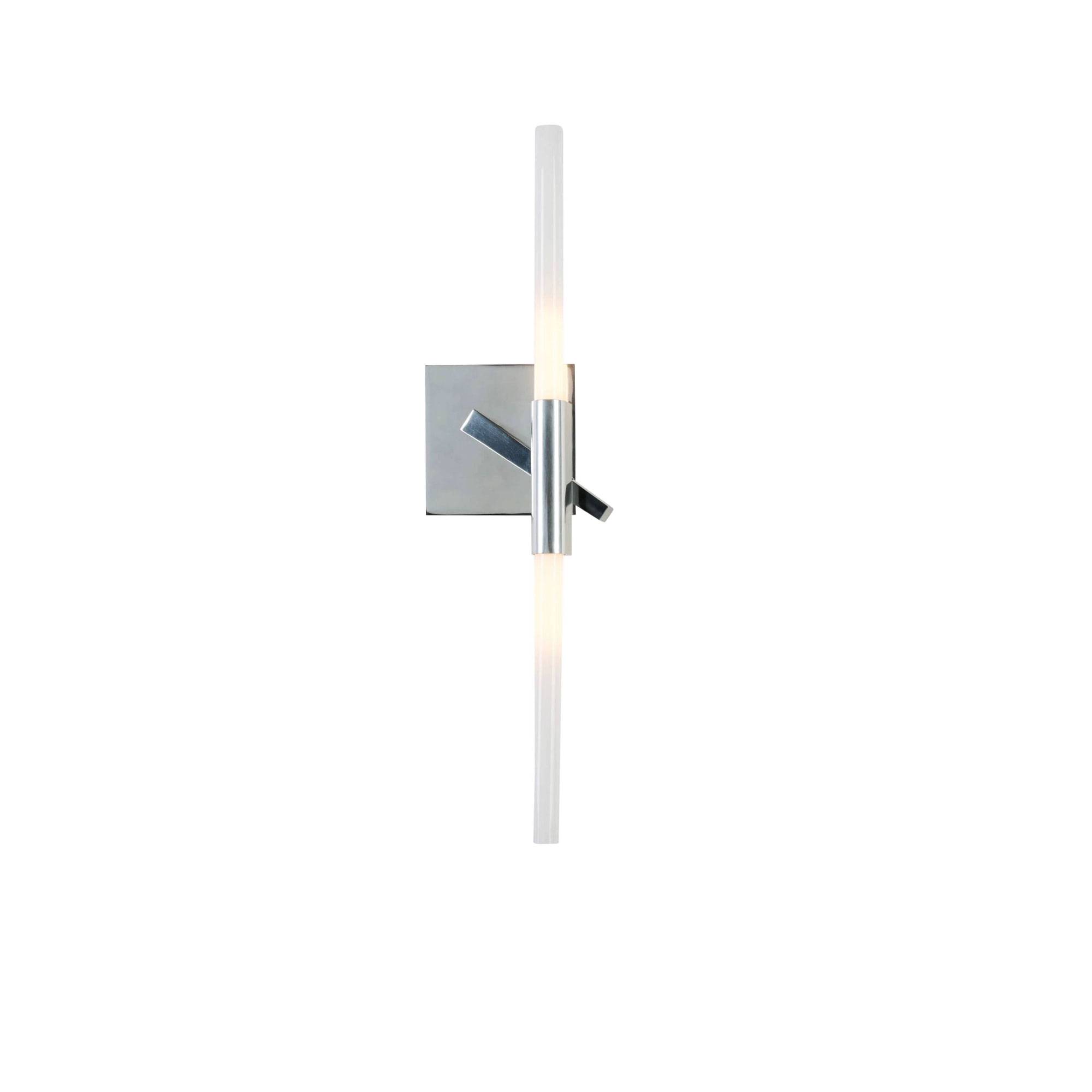 Roll & Hill - Agnes Sconce 2 lights LED Angle-cut, Brass - Vägglampor - Lindsey Adelman - Guld - Glas/Metall