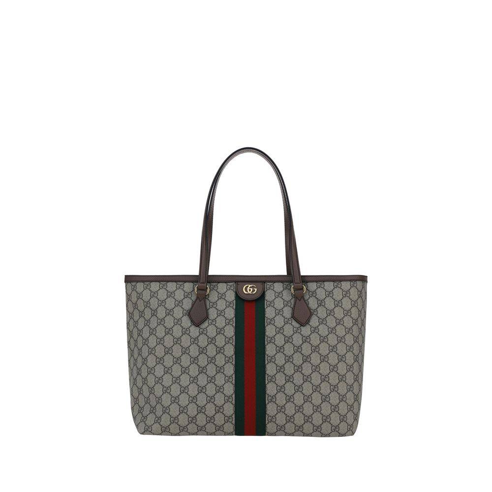 Gucci Ophidia Axelväska i Flerfärgad GG Supreme Jacquard