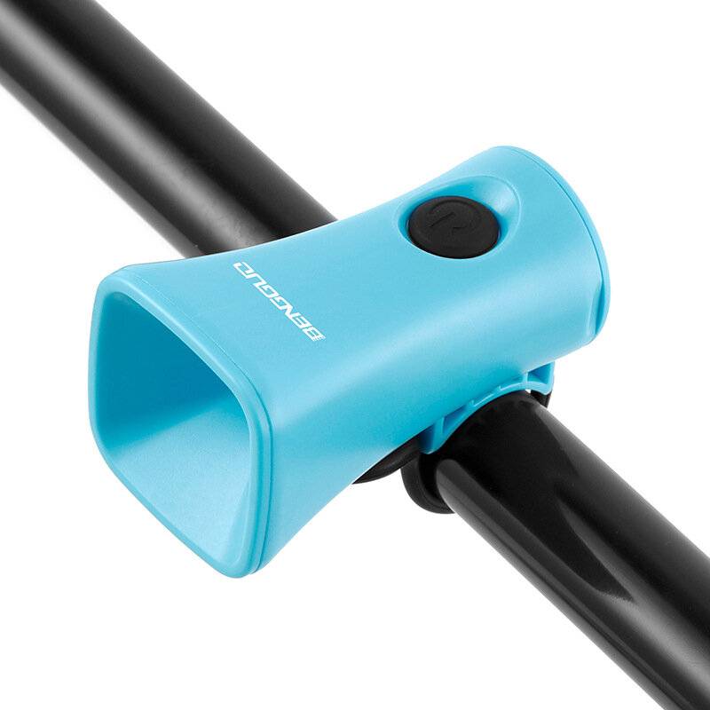 120dB Hög elektrisk cykelhorn IPX4 Vattentät med batteri Cykelringklockor
