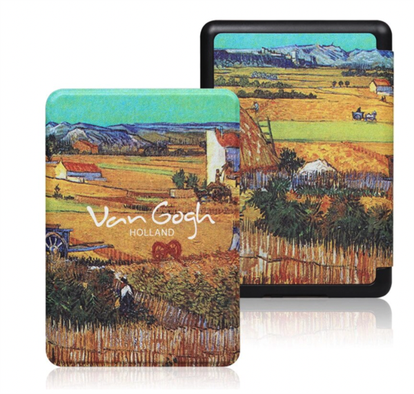 Magnetisk Standard Cover - Van Gogh Harvest - til Kindle Paperwhite 5 (2021)