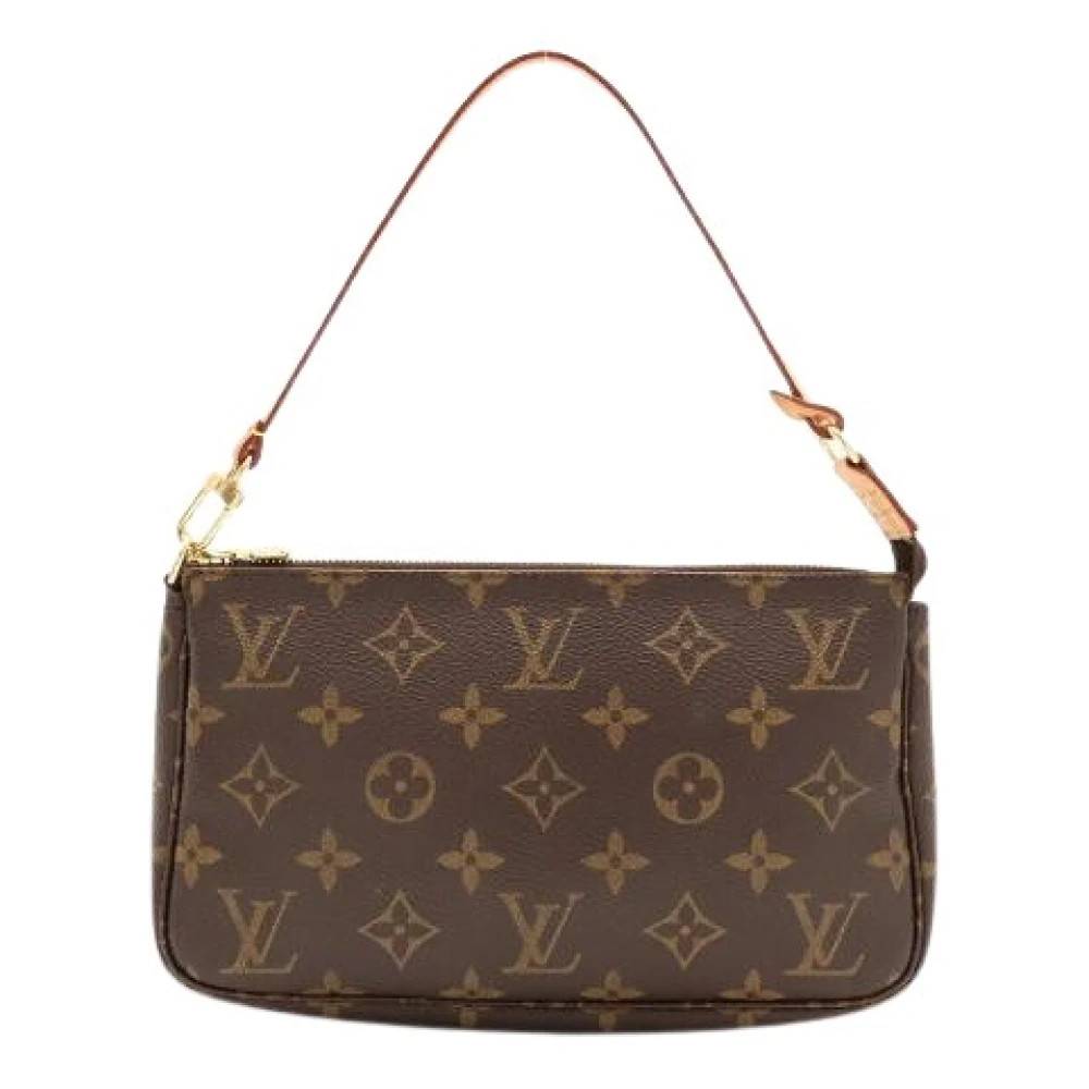 Louis Vuitton Vintage Pre-owned canvas tasker - Vintage - Dame - Brun - ONE SIZE -