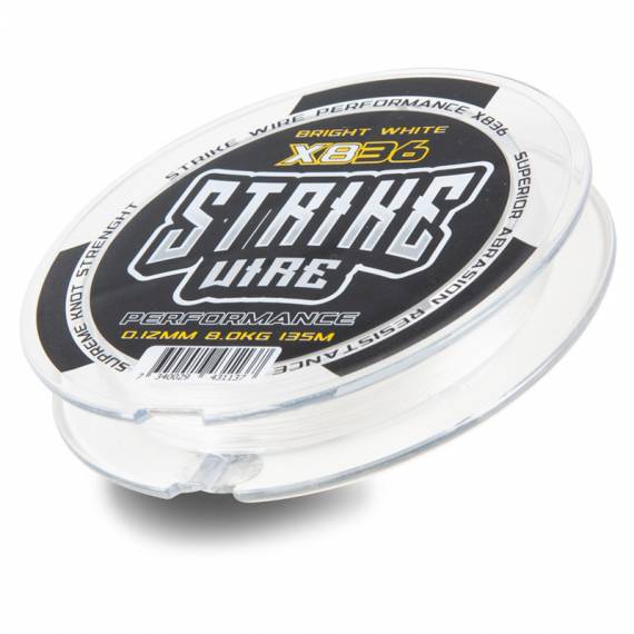 Strike Wire Performance 836 0,34mm/28kg -135m, Bright White