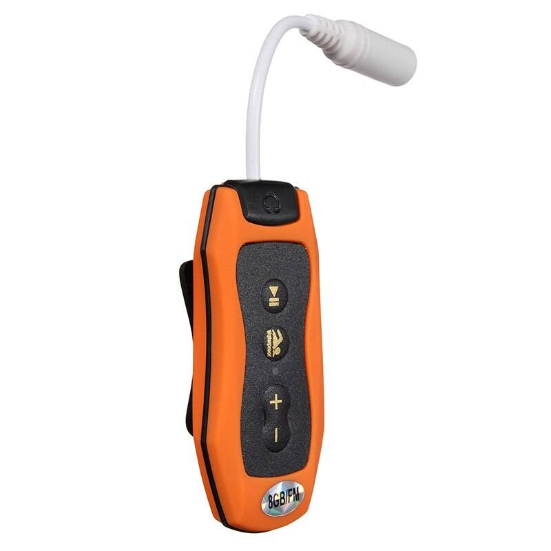 8GB Undervattens MP3-spelare Orange