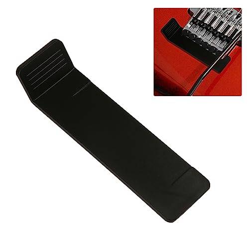 SAVITA Gitar Flytande Tremolo Bridge Shim, Robust Plast Tremblock för Att Höja Elgitarrbroar, Guitar Bridge Justeringsverktyg för Enkel Justering & Snabbt Strängbyte (Svart)