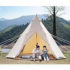 Lätt tipi campingtält pyramidtält för bergsbestigning vandring camping 5-8 personer familj camping tipi tält