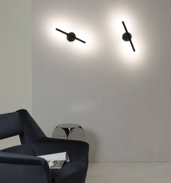 Colibri 1410 væglampe fra Martinelli Luce - Sort