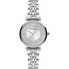 Elegant Silver-Toned Women's Watch