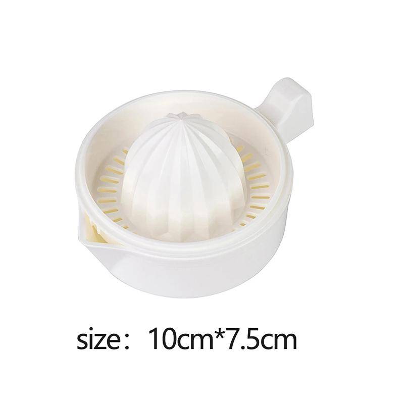 Kök Manuell Apelsinpress Citronpress Plast Fruktverktyg Mini Mixer Bärbar Citruspressmaskin Kökstillbehör