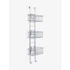 Next Chrome Adjustable Shelf Shower Caddy