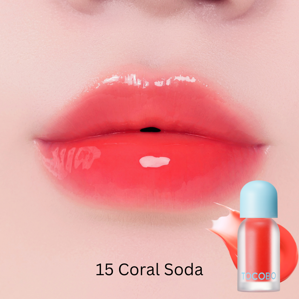 Juicy Berry Plumping Lip Oil 4g - #15 Coral Soda