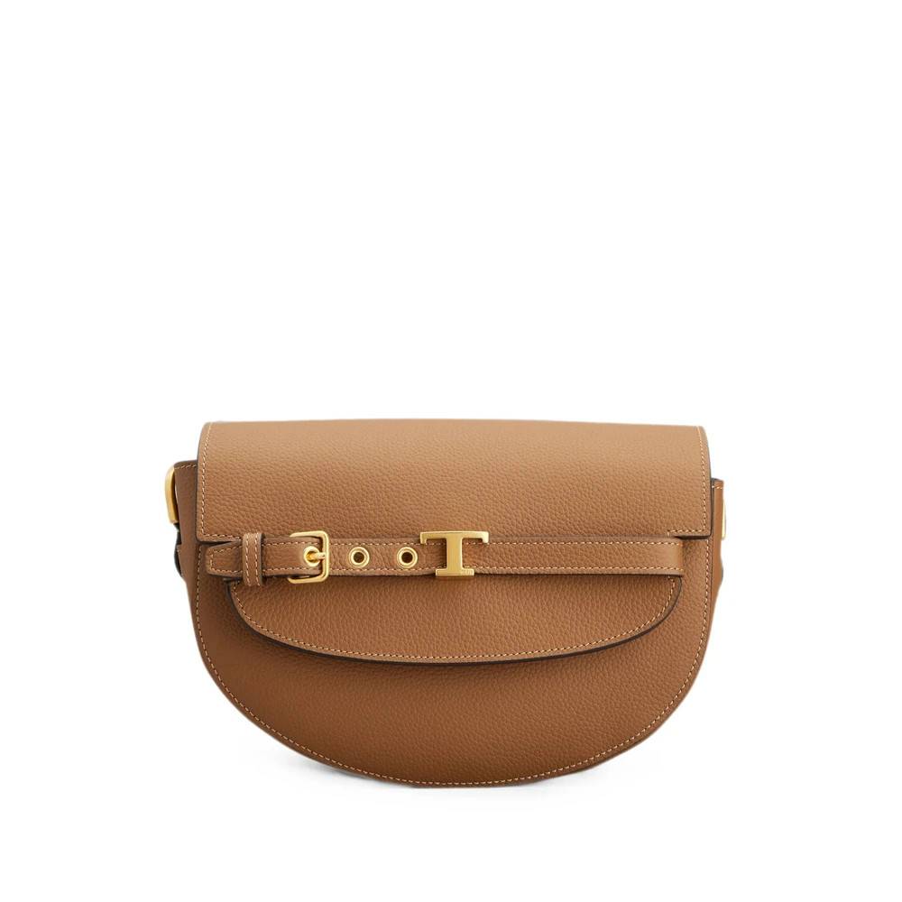 Tod's T Timeless Crossbody Taske - Tasker - Dame - Brun - ONE SIZE - Uld