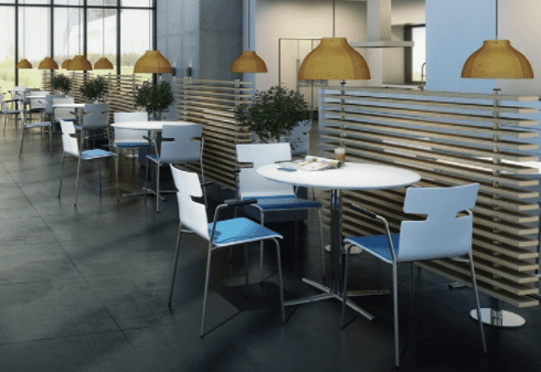 Switch Cafebord, laminat - Ø 90 cm Finer/Laminat.