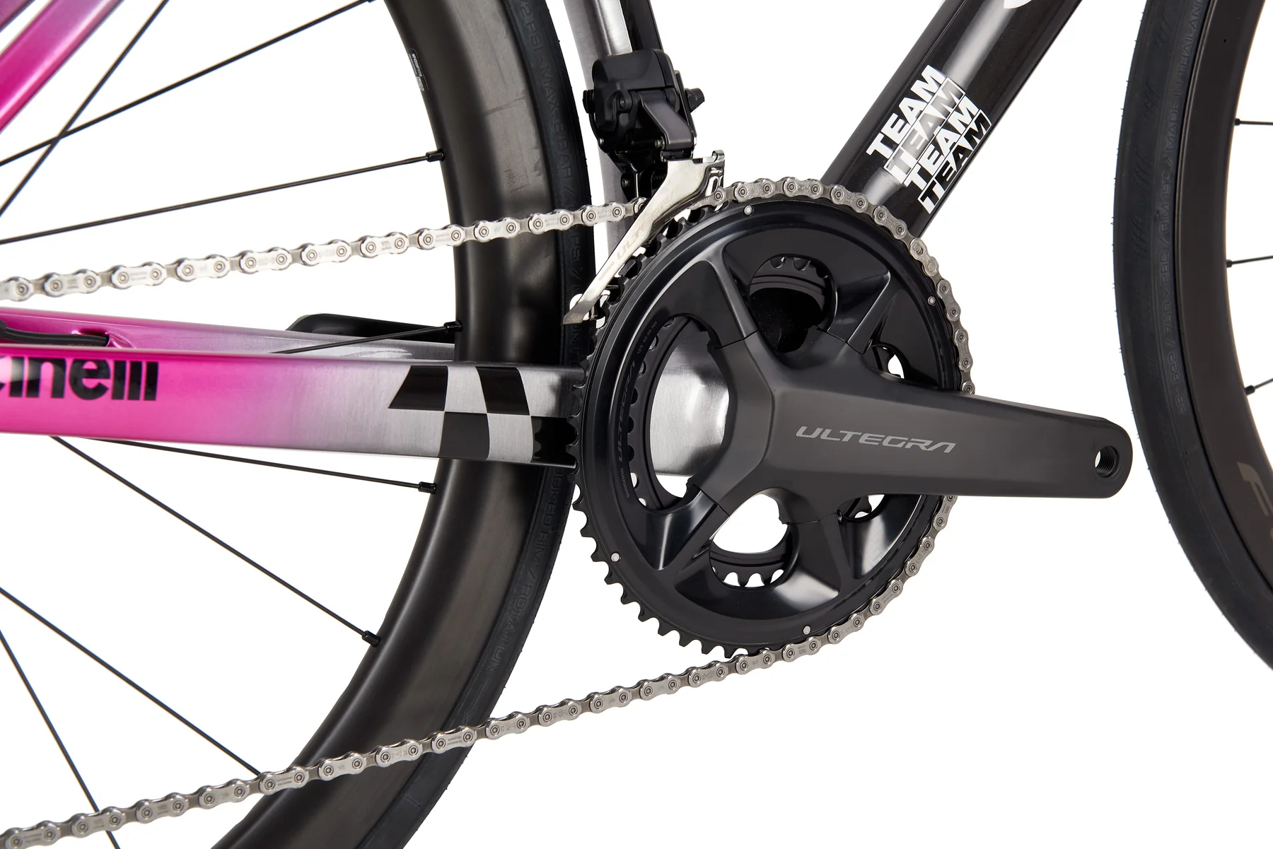Cinelli Pressure II 2026 - Shimano Dura-Ace Di2 2x12sp - Fulcrum Wind 42 - 064 / M / Team