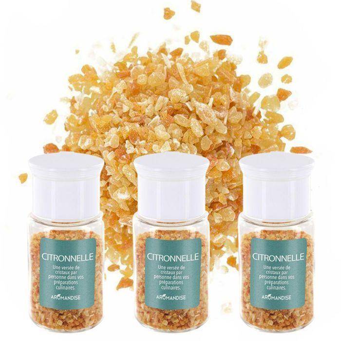 Eteriska oljekristaller 30 g - Citrongräs